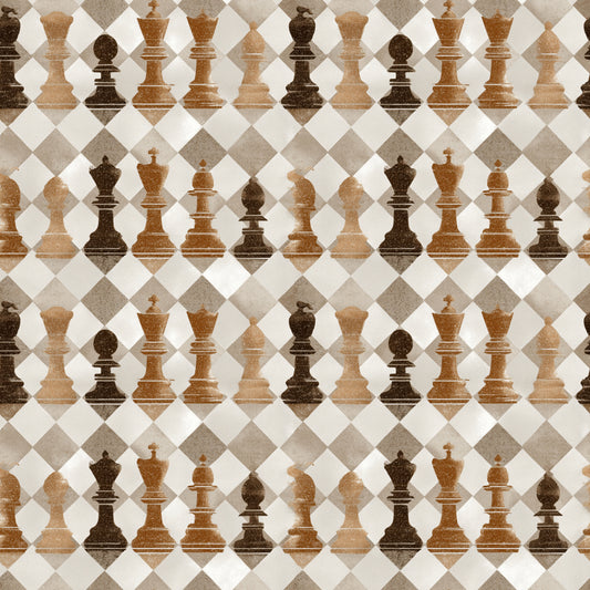 Chess Digital Seamless Pattern