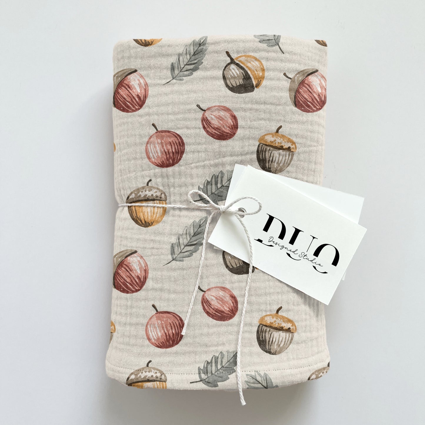 Chestnuts on Beige Digital Seamless Pattern