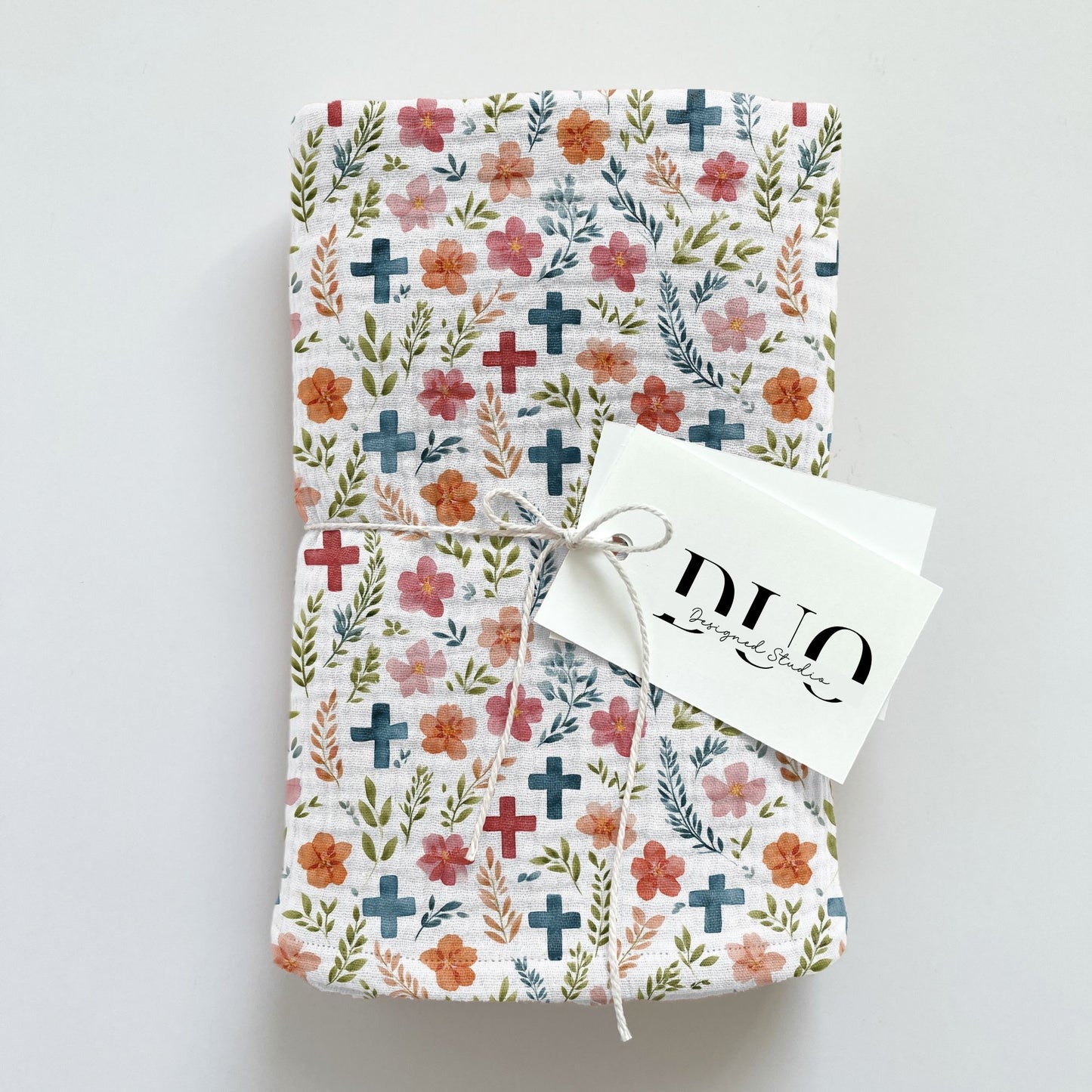Christian Floral Digital Seamless Pattern