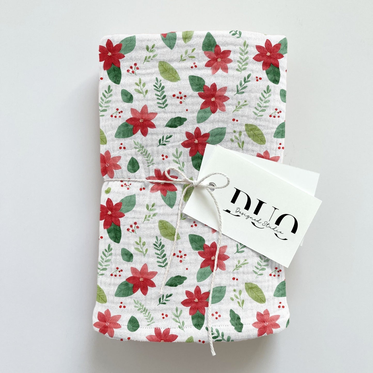 Christmas Cartoon Floral Digital Seamless Pattern