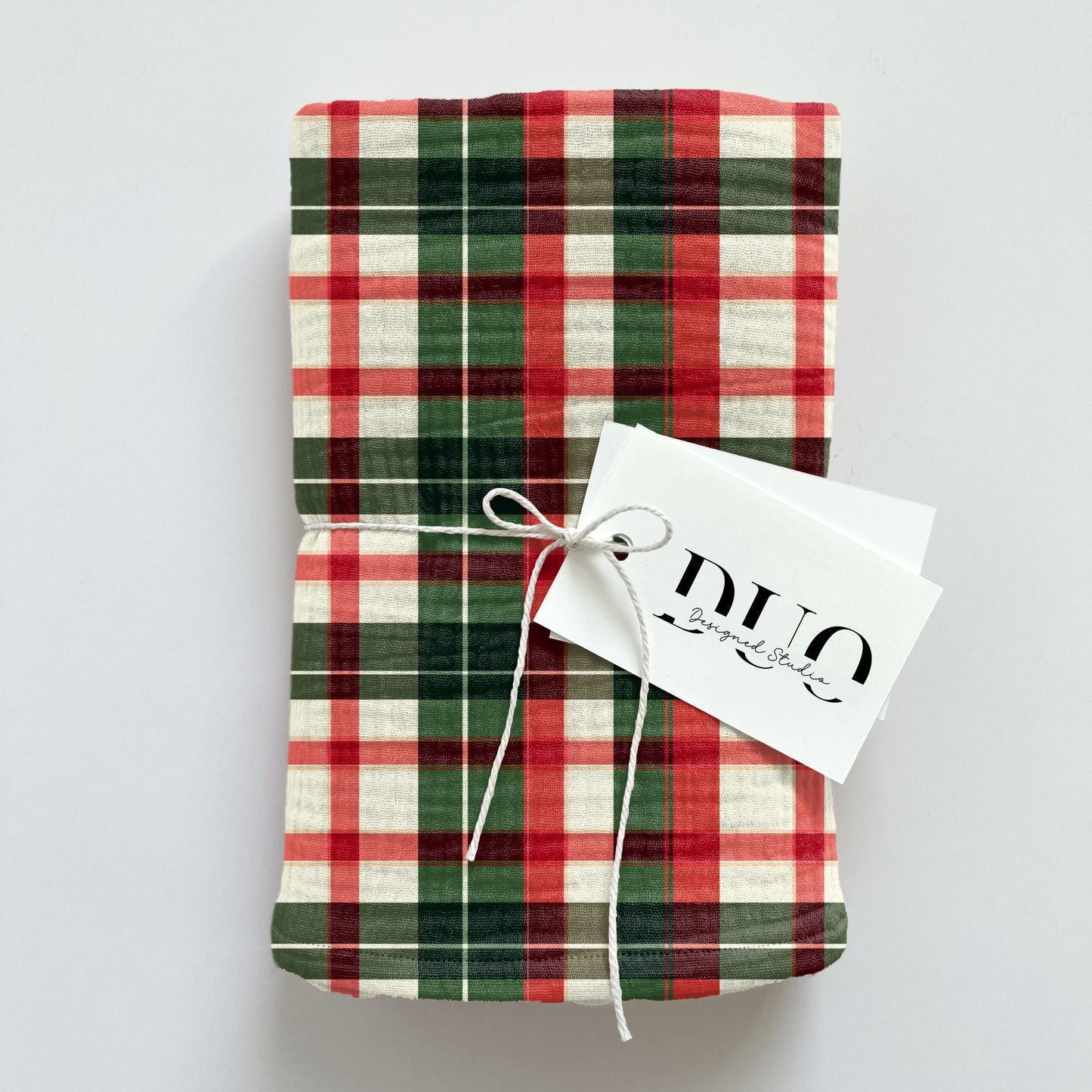 Christmas Check Tartan Digital Seamless Pattern