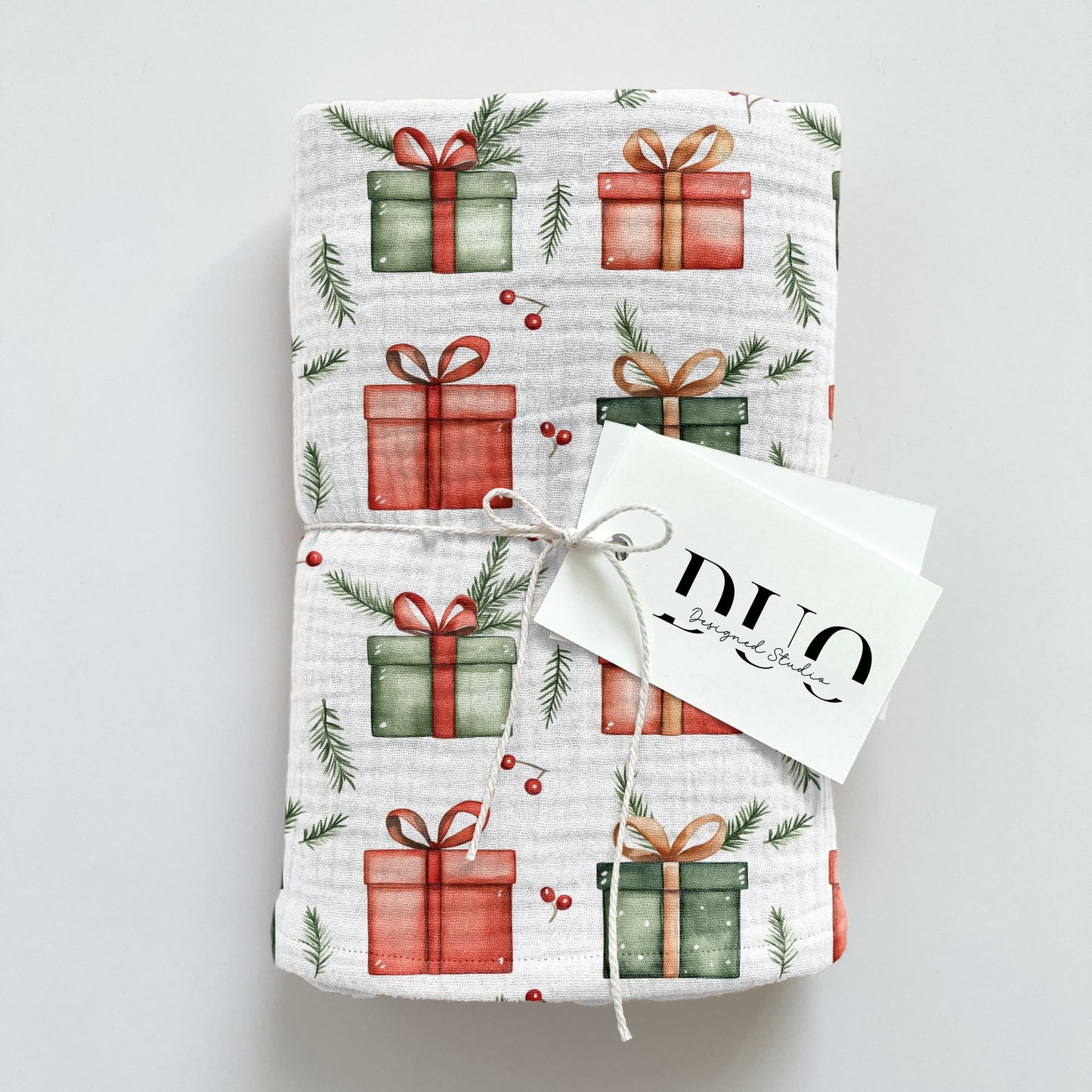 Christmas Presents Digital Seamless Pattern