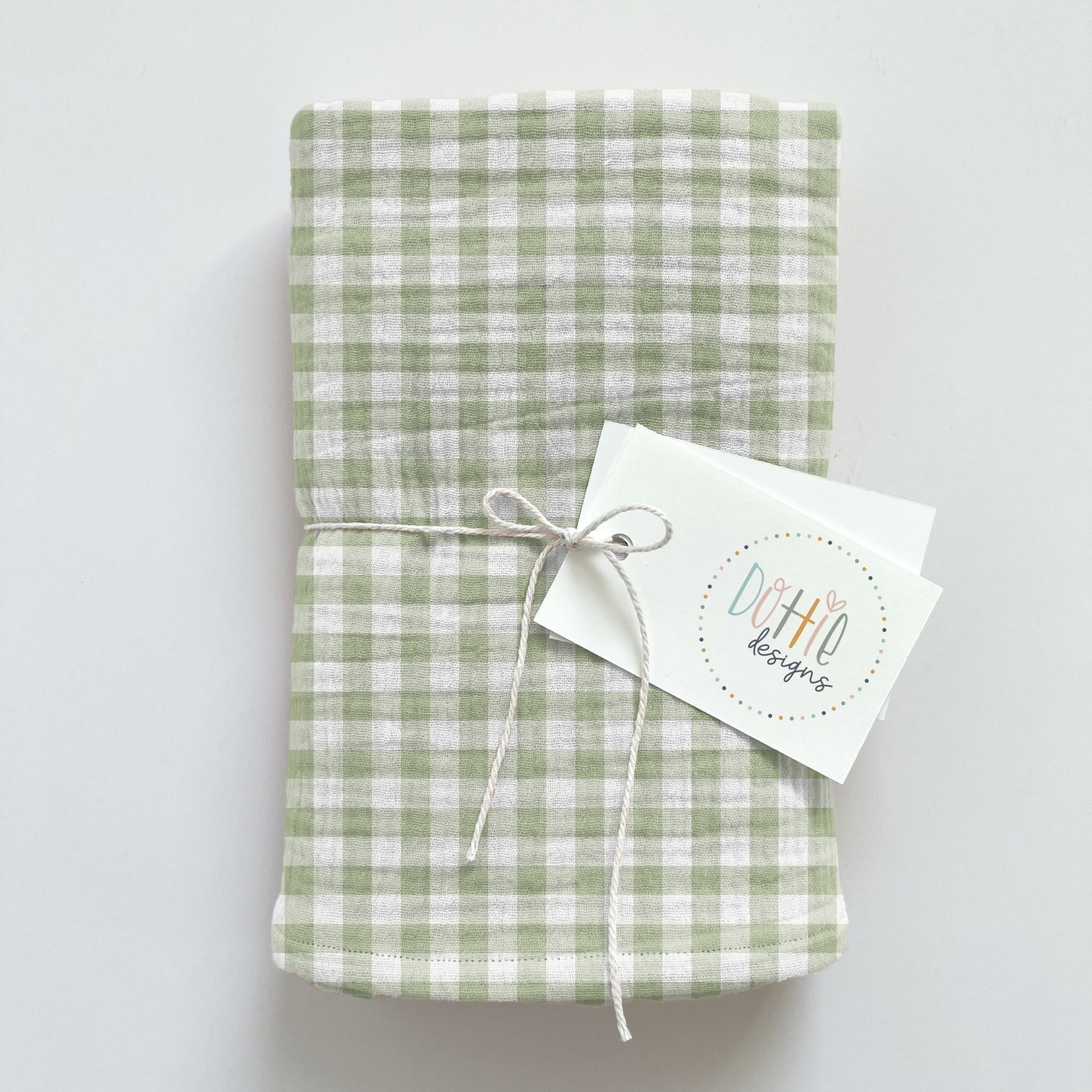Christmas Green Gingham