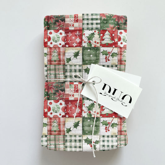 Christmas Quilt Digital Seamless Pattern