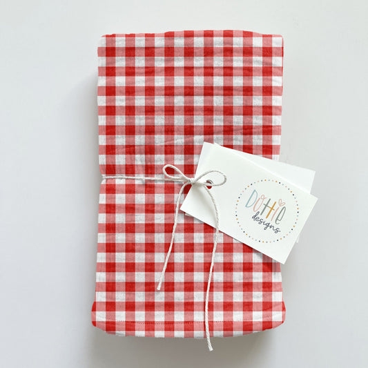 Christmas Red Gingham