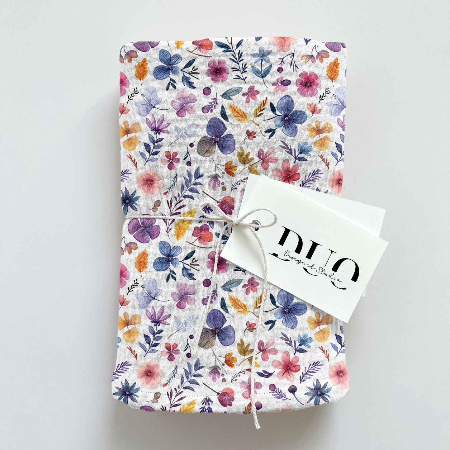 Colourful Flowers Digital Seamless Pattern