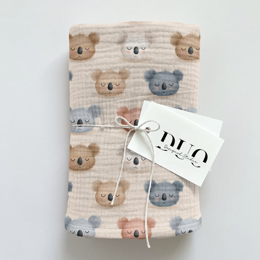 Colourful Koalas Digital Seamless Pattern