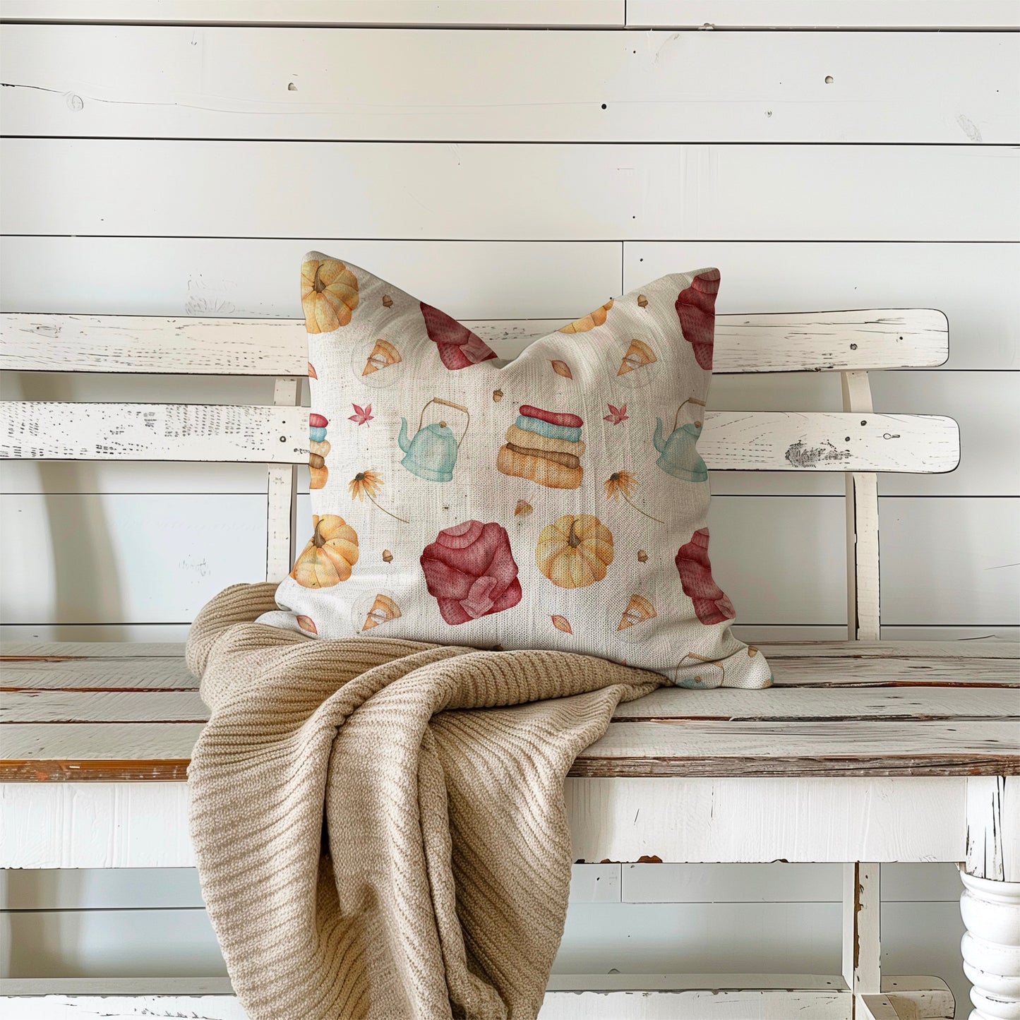 Cosy Autumn in White