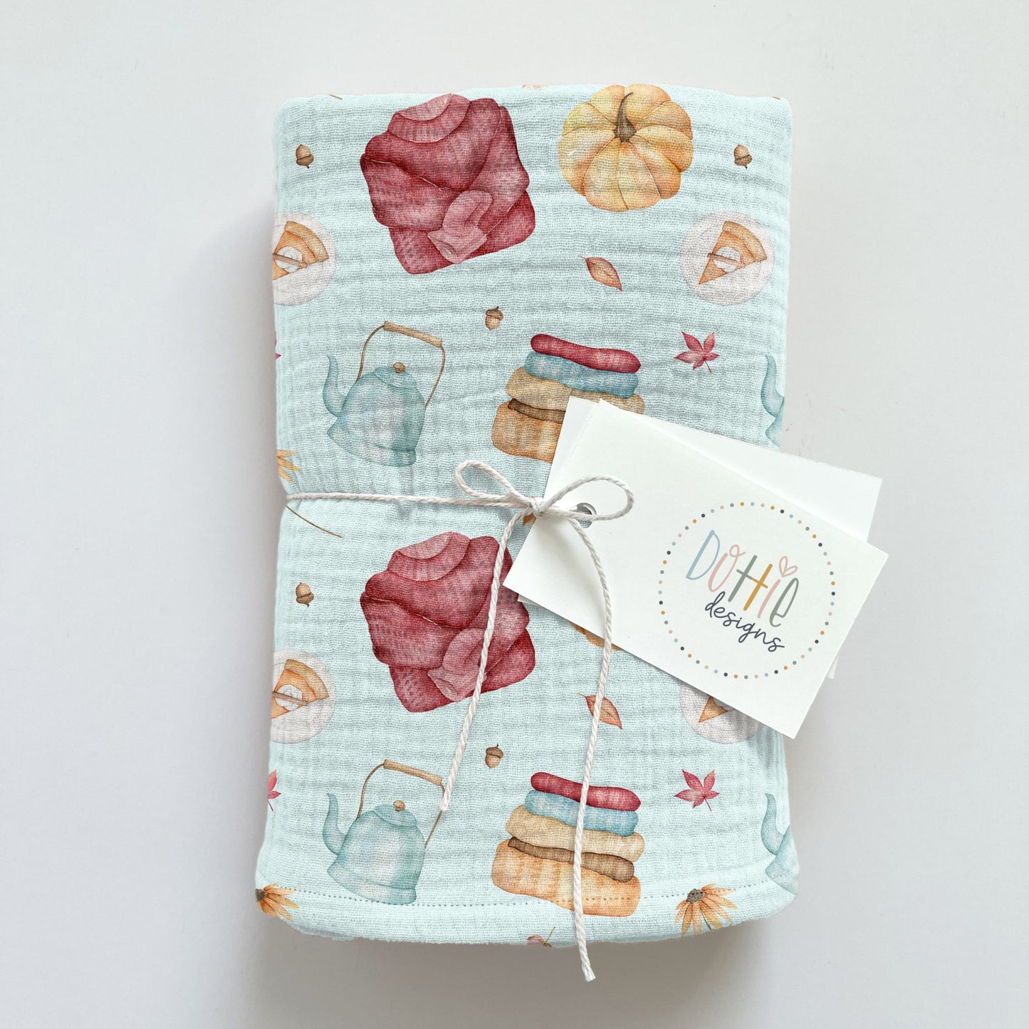 Cosy Autumn in Light Blue