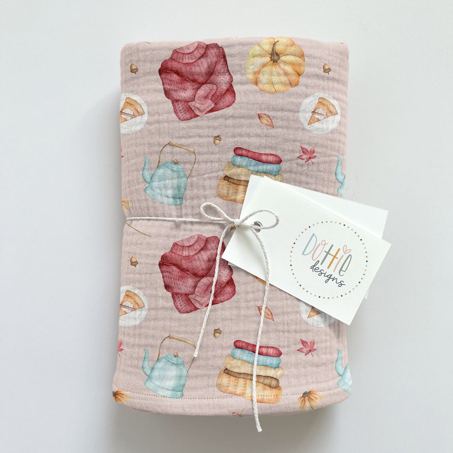 Cosy Autumn in Pink Grey