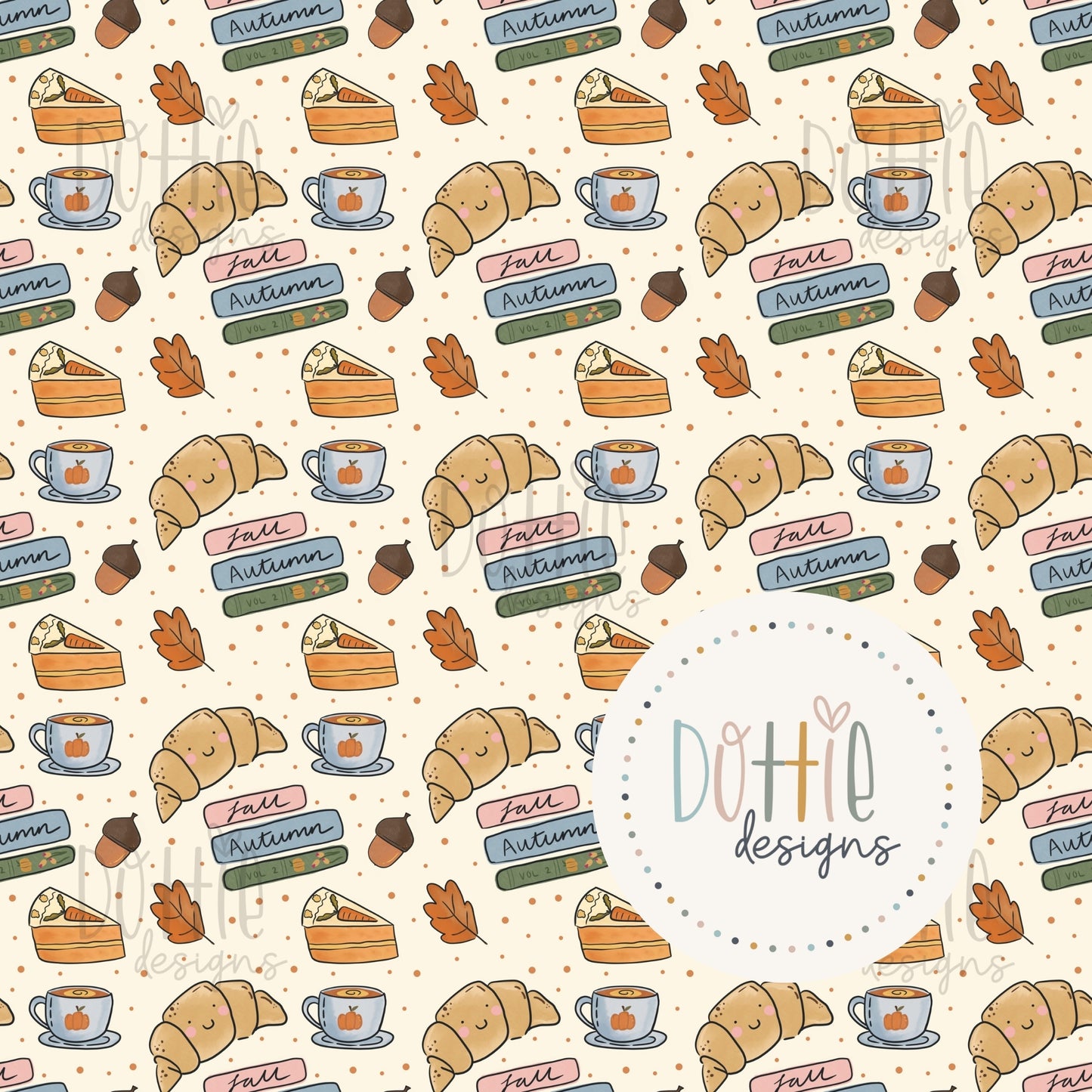 Cosy Autumn Reads Vanilla Dots