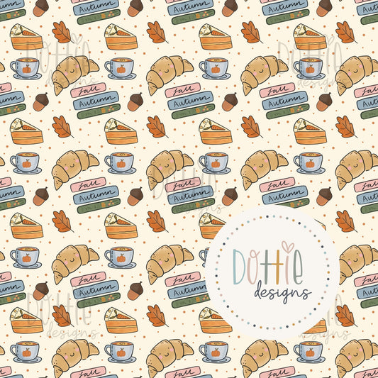 Cosy Autumn Reads Vanilla Dots