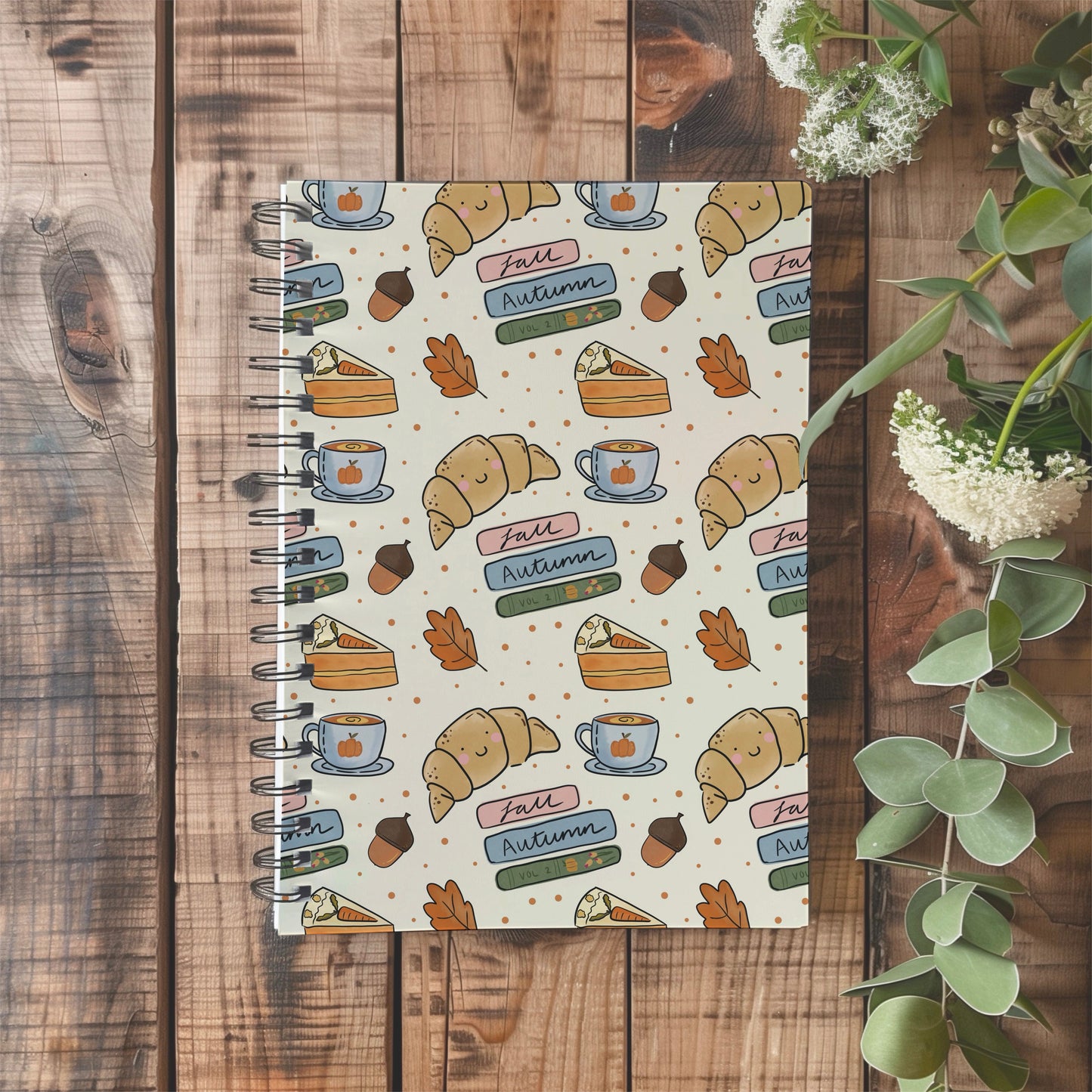 Cosy Autumn Reads Vanilla Dots