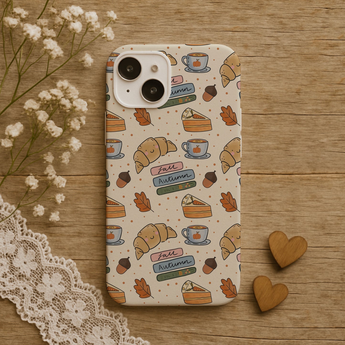 Cosy Autumn Reads Vanilla Dots