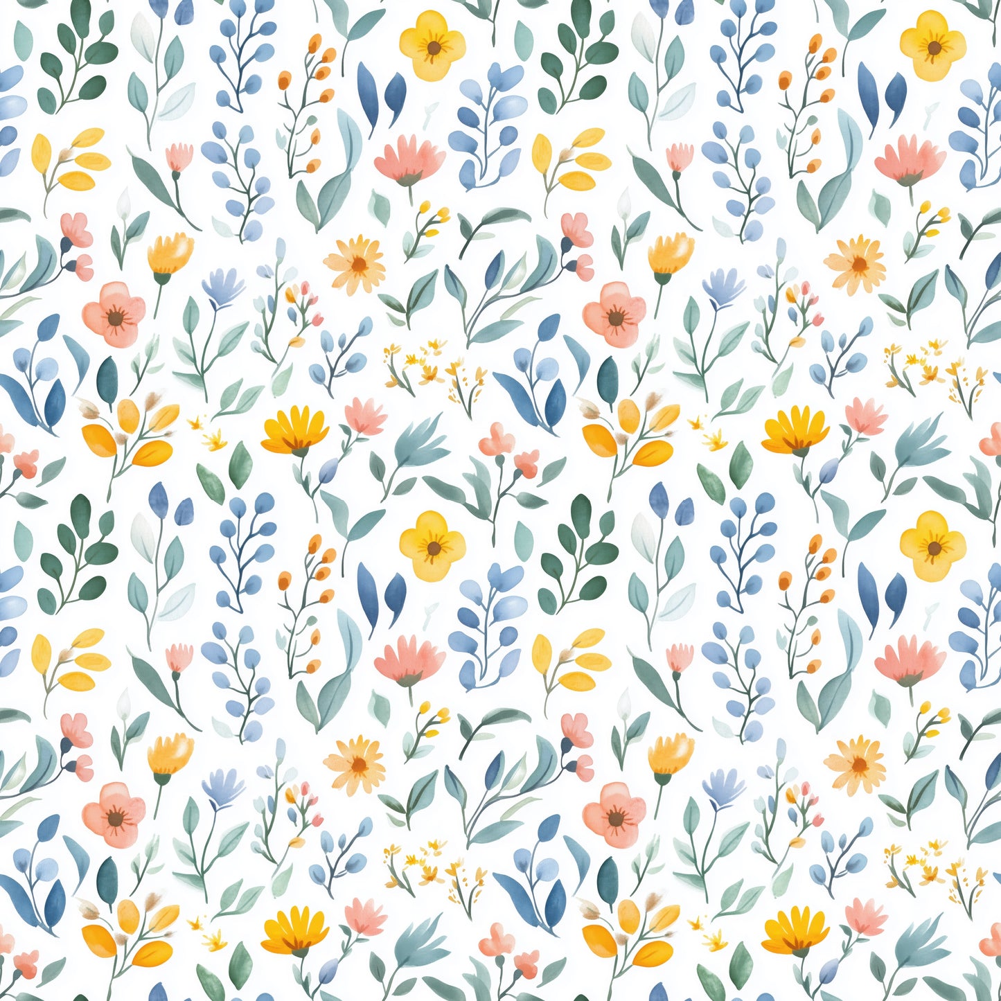 Crissie Floral Digital Seamless Pattern