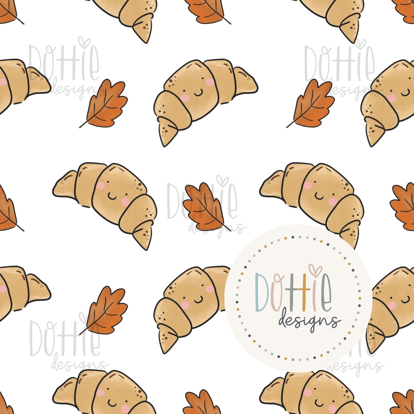 Croissant Autumn Leaf