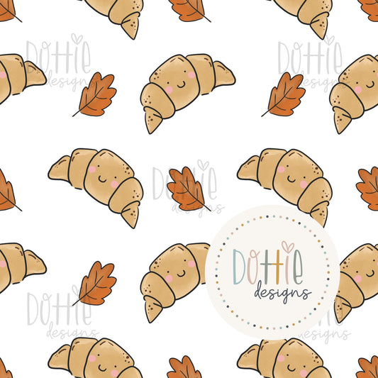 Croissant Autumn Leaf