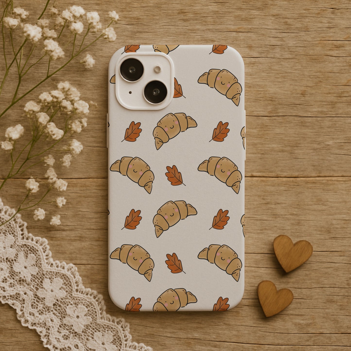 Croissant Autumn Leaf