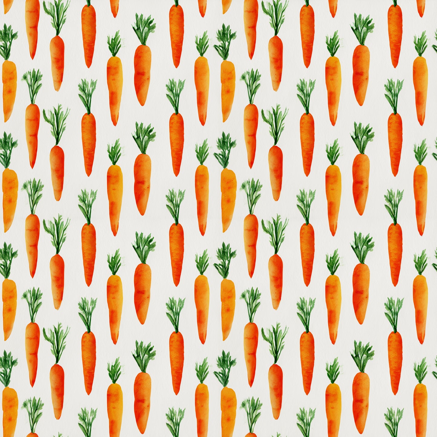 Crunchy Carrots Digital Seamless Pattern