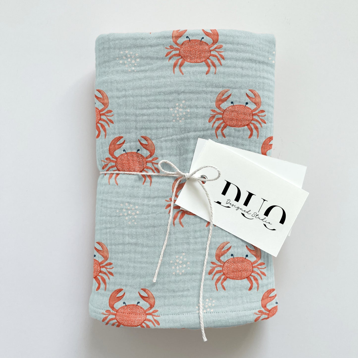Cute Crabs Digital Seamless Pattern