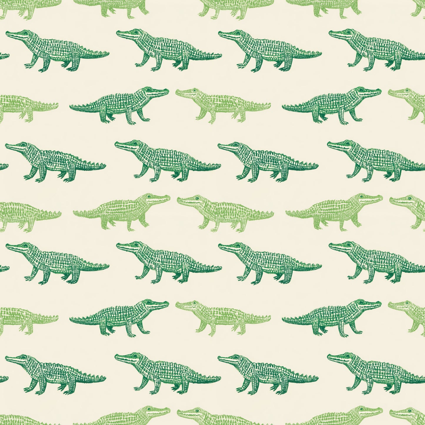 Cute Crocs Digital Seamless Pattern