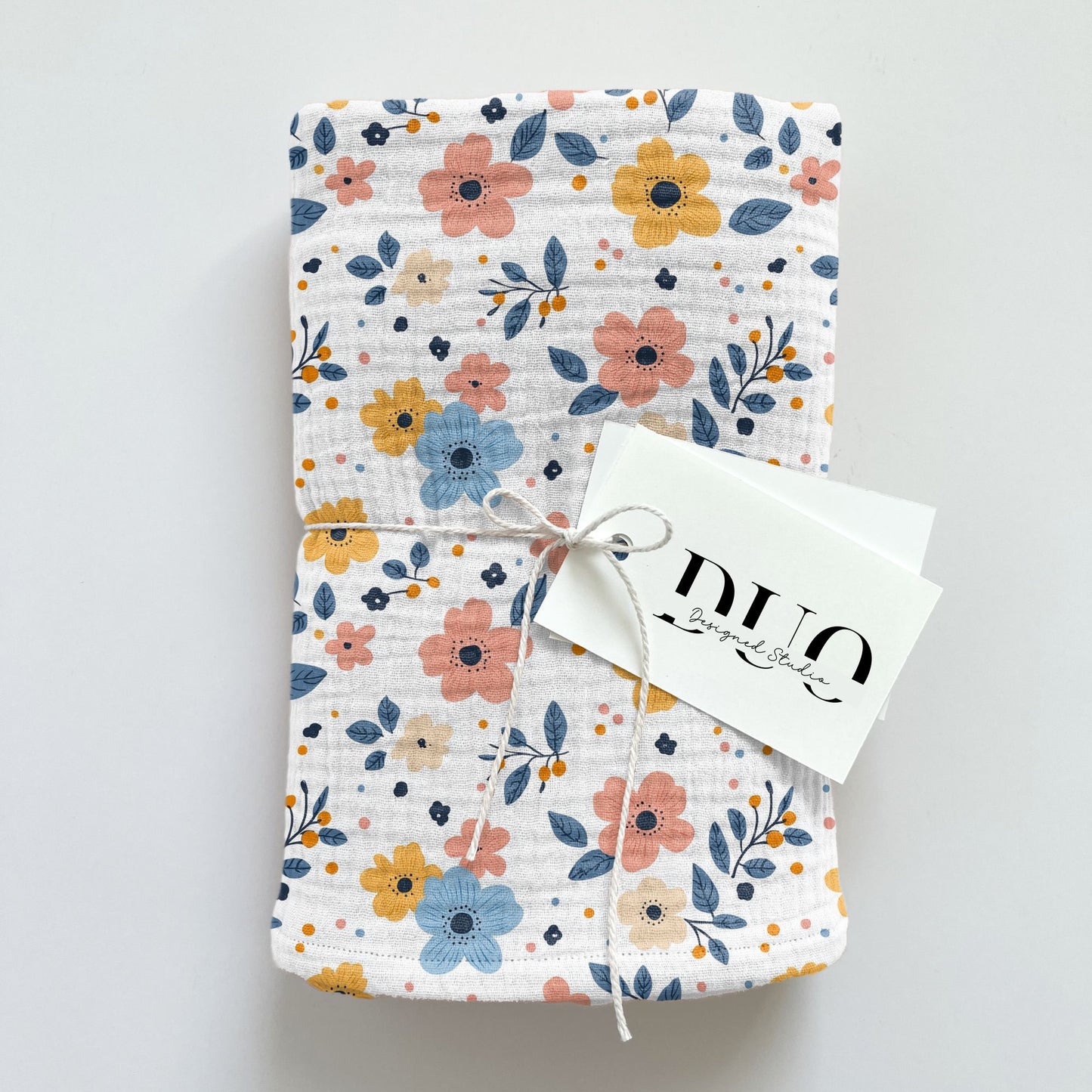 Cute Flowers Digital Seamless Pattern