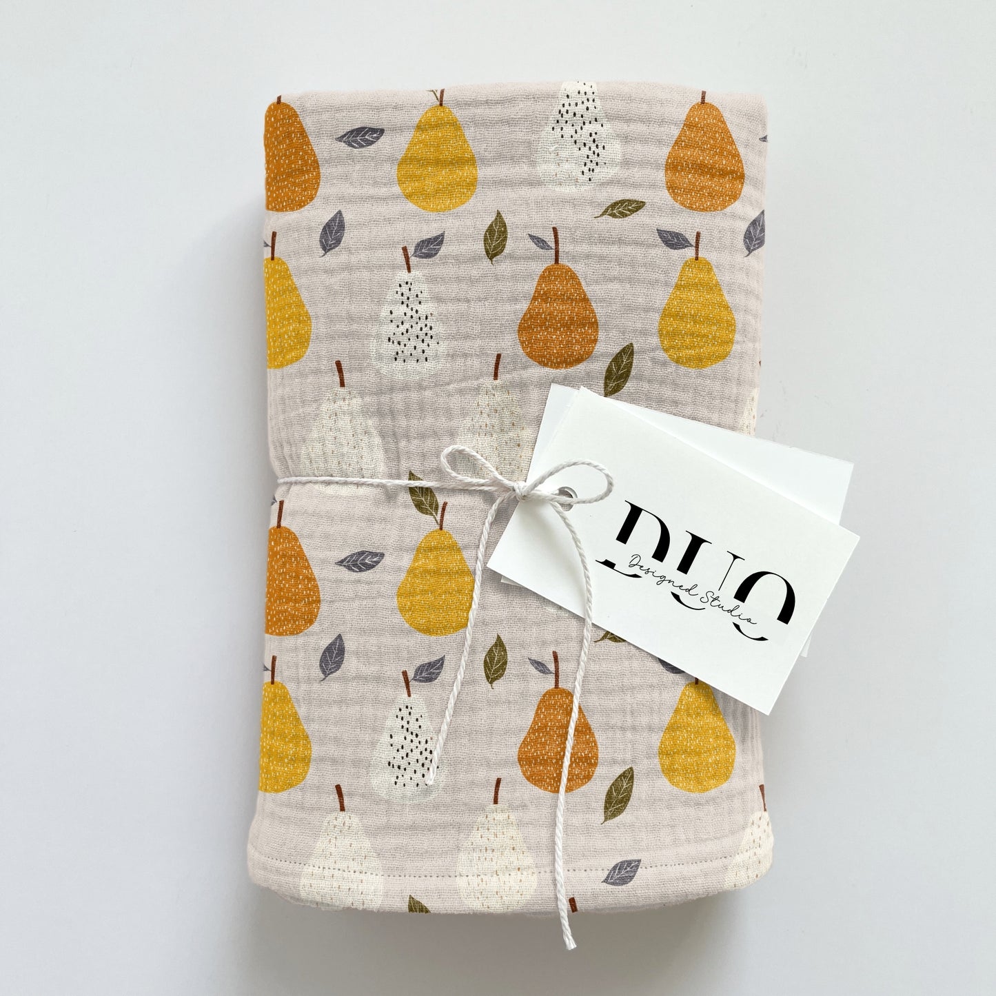 Cute Pears Digital Seamless Pattern