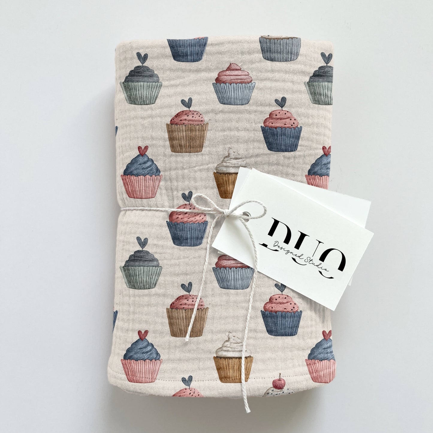 Cutesy Cupcakes Digital Seamless Pattern