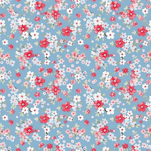 Dainty Ditsy Floral Digital Seamless Pattern