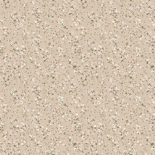 Delicate Neutral Ditsy Digital Seamless Pattern