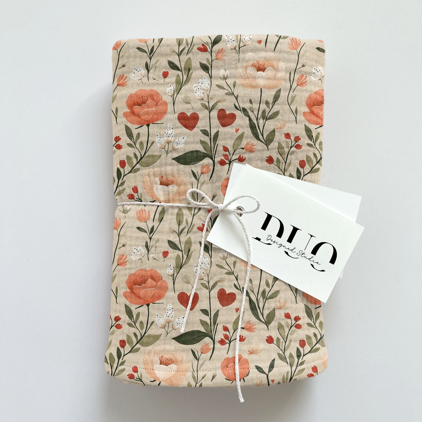 Delicate Roses Digital Seamless Pattern