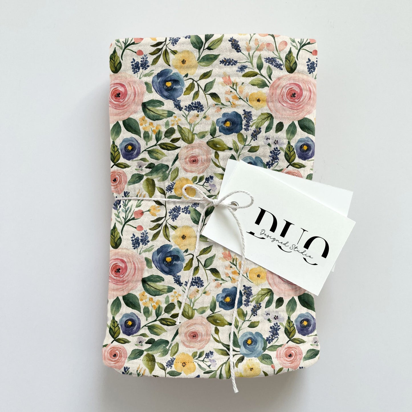 Delicate Summer Blooms Digital Seamless Pattern