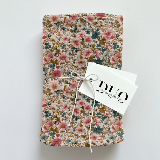 Dense Pink Ditsy Floral Digital Seamless Pattern