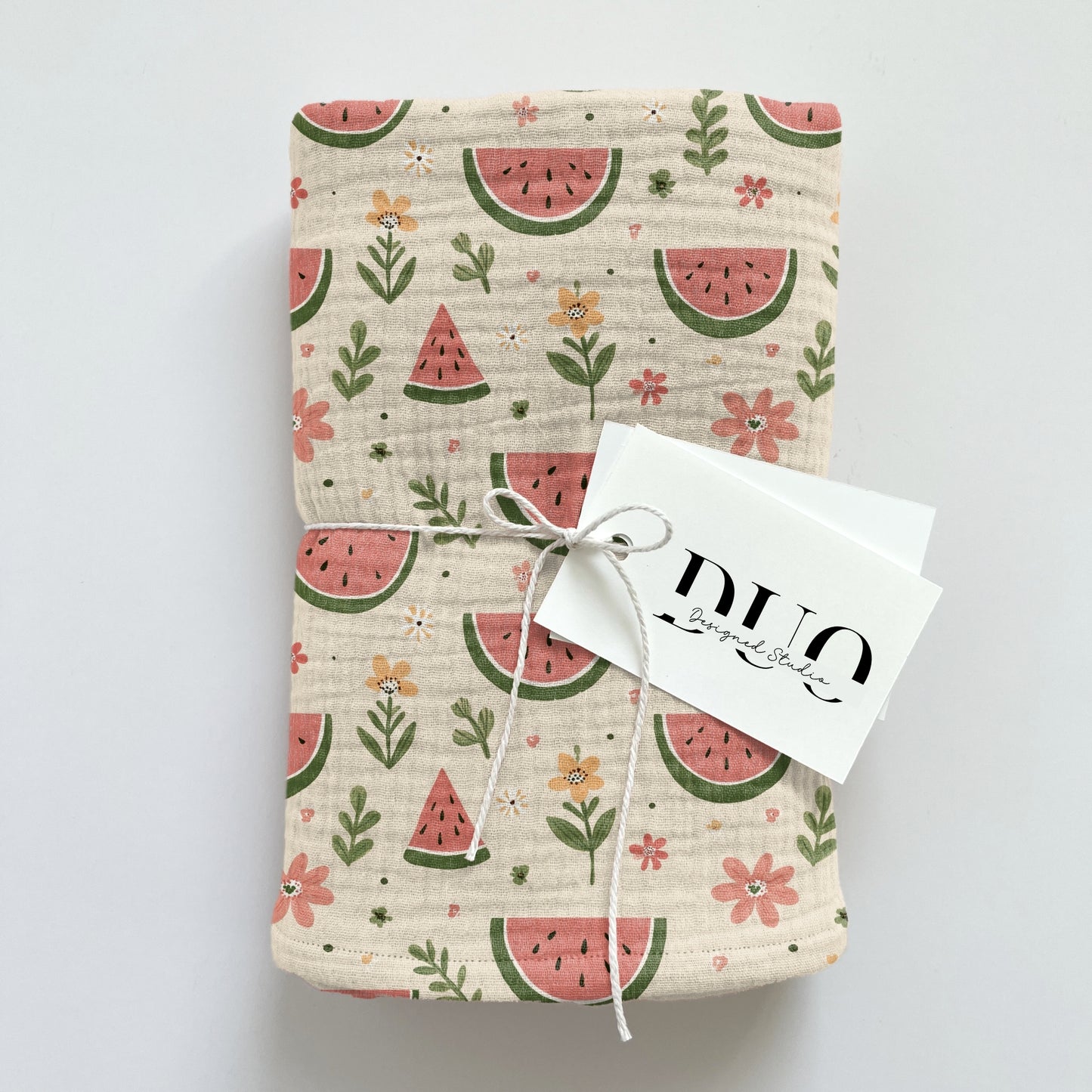 Ditsy Watermelons Digital Seamless Pattern