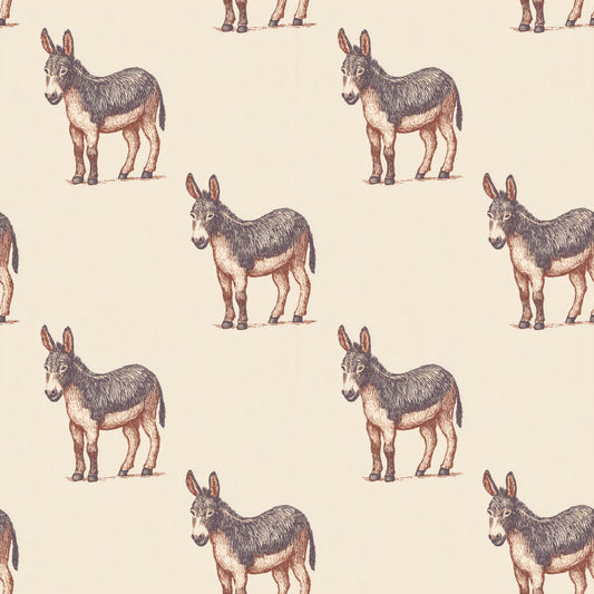 Donkey Beach Digital Seamless Pattern
