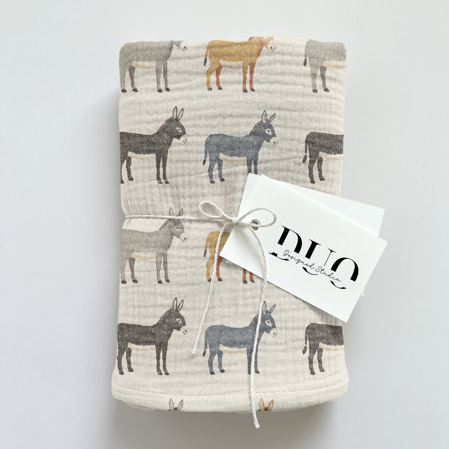 Donkeys Digital Seamless Pattern