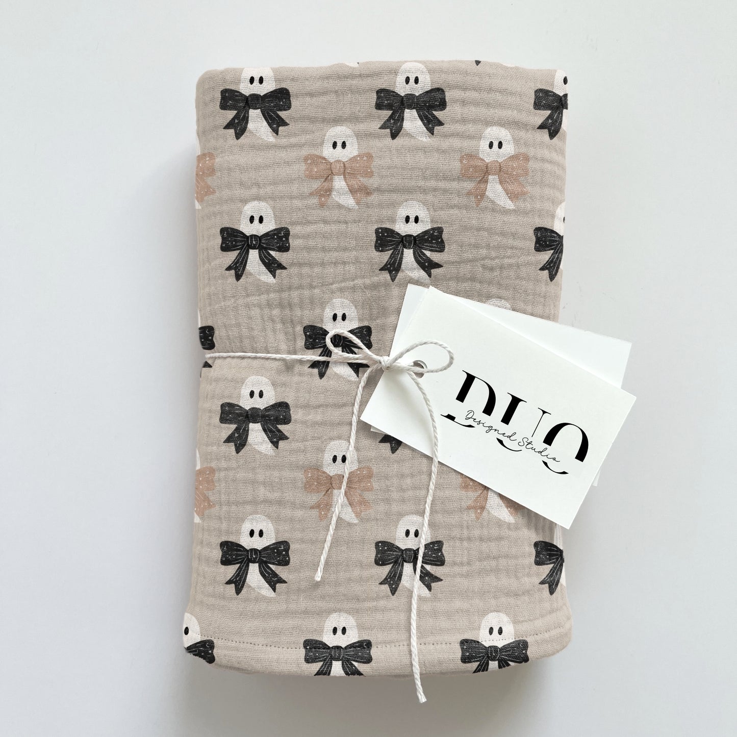Dressed Up Ghosts Digital Seamless Pattern