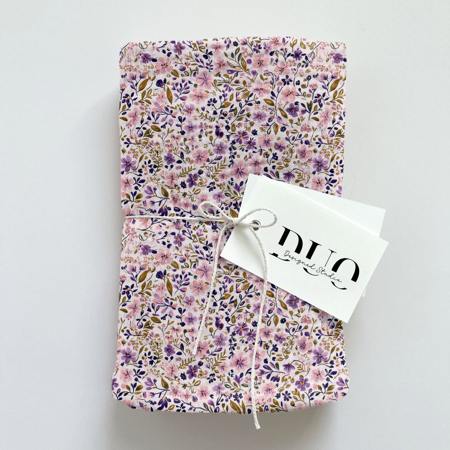 Dusky Lavender Ditsy Floral Digital Seamless Pattern