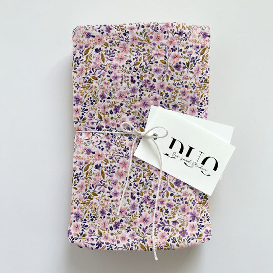 Dusky Lavender Ditsy Floral Digital Seamless Pattern