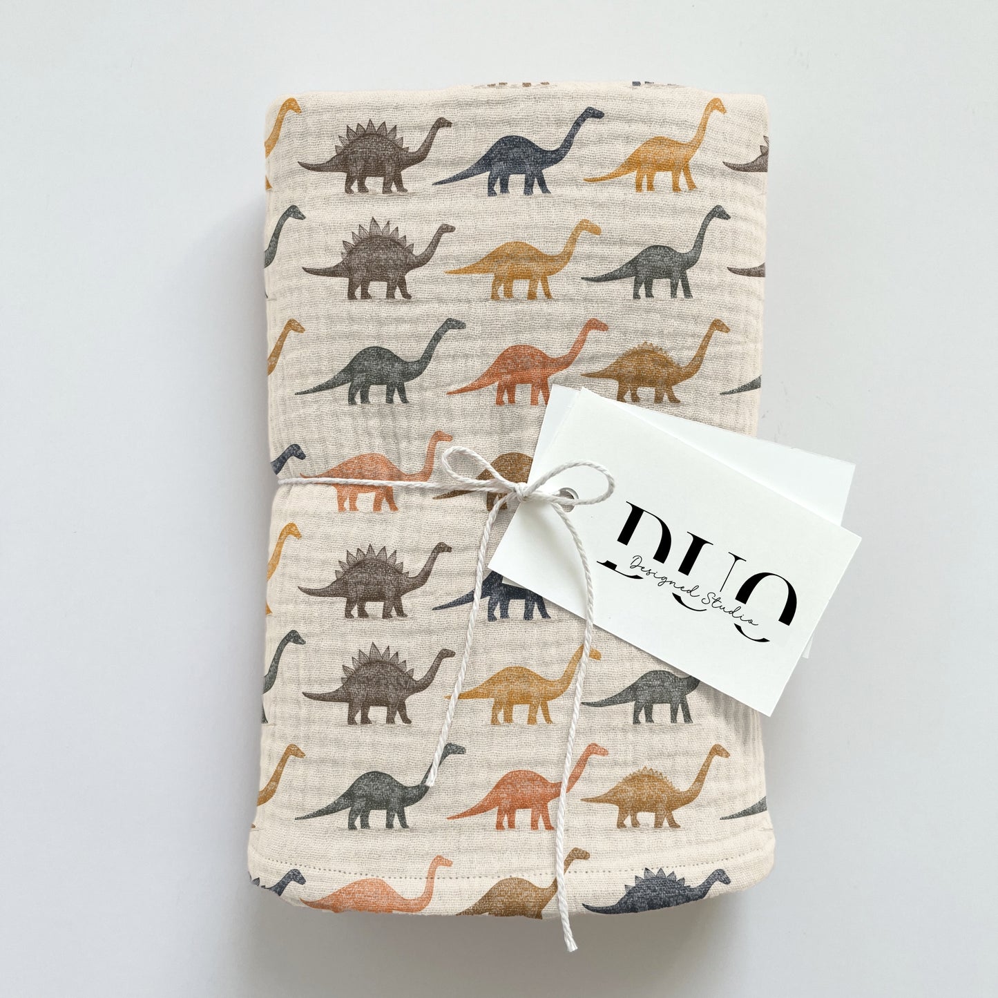 Earthy Dinosaurs Digital Seamless Pattern