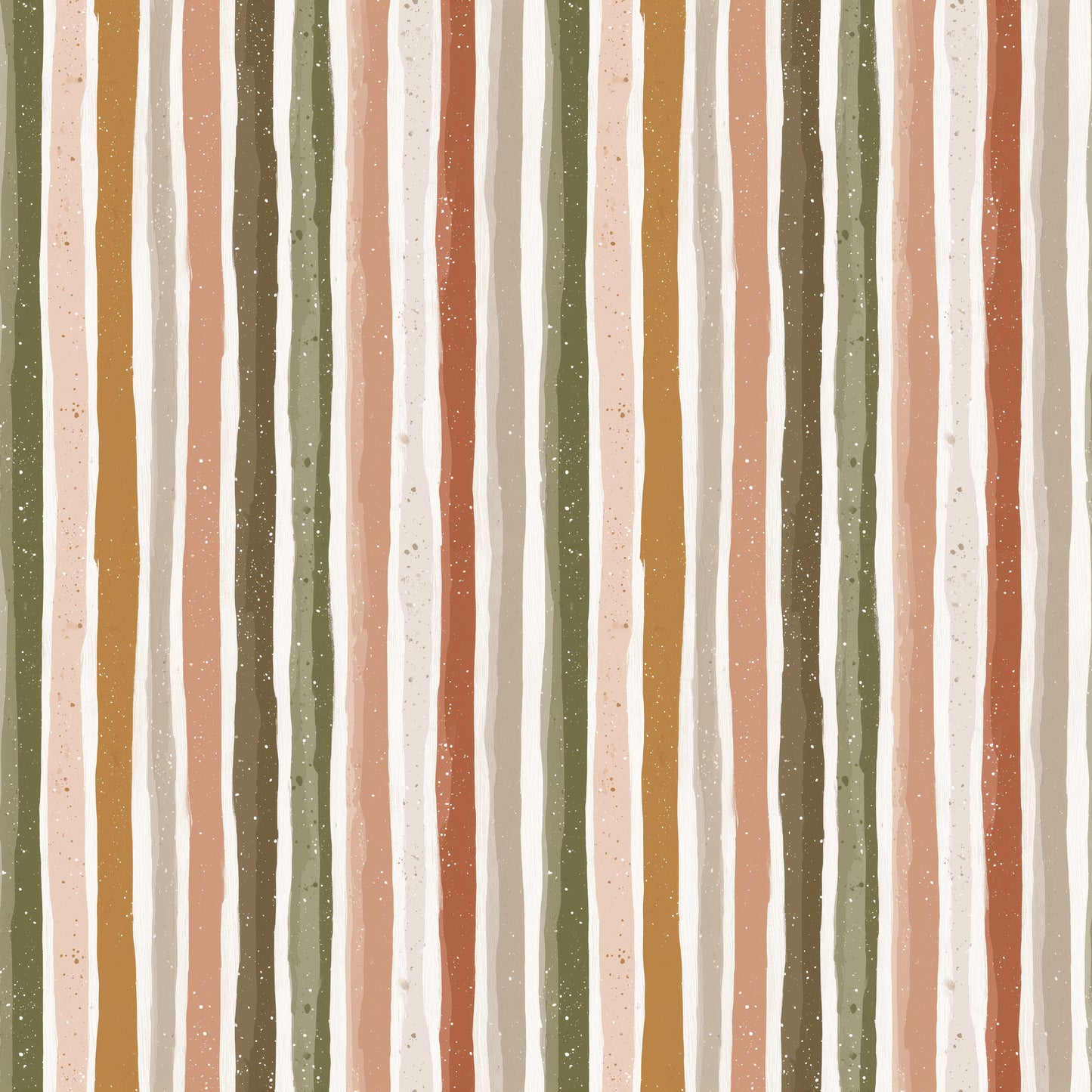 Earthy Stripes Digital Seamless Pattern