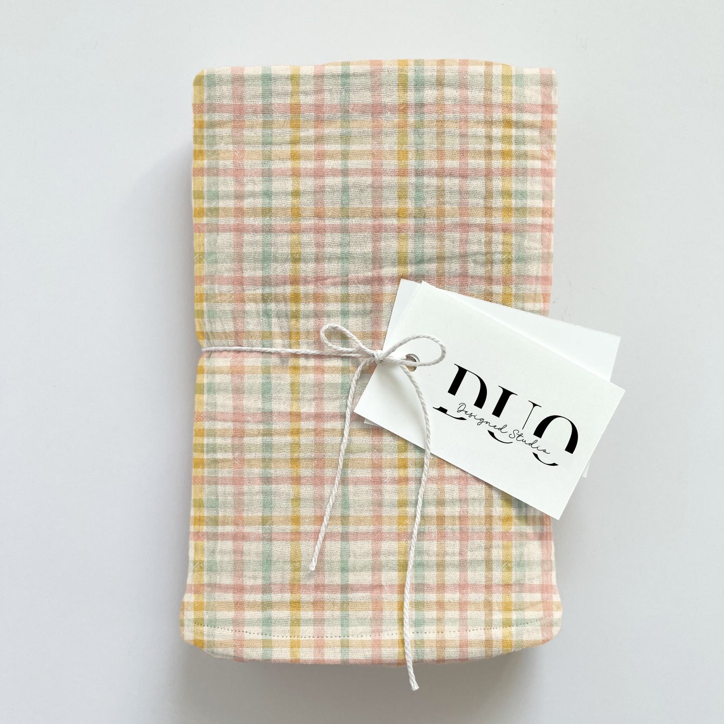 Easter Pastel Plaid Digital Seamless Pattern