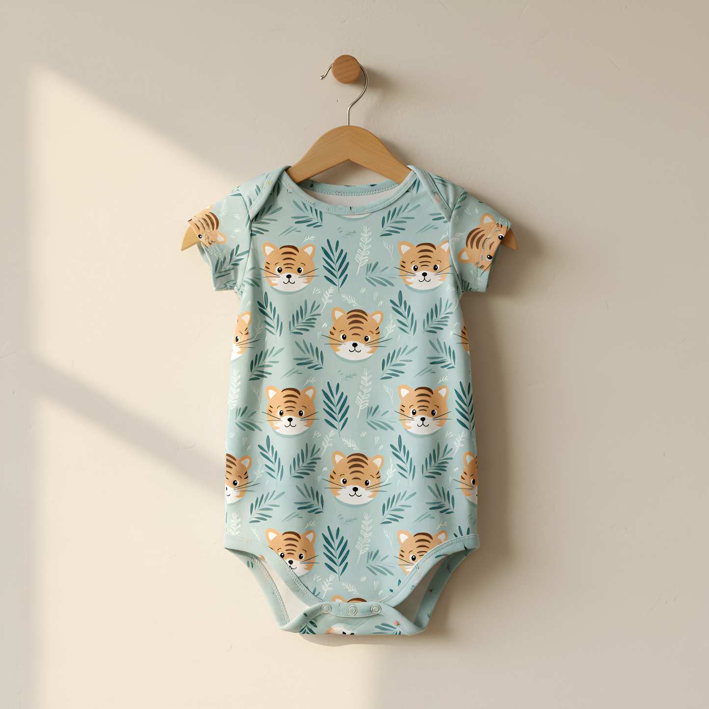 Tiger Digital Seamless Pattern