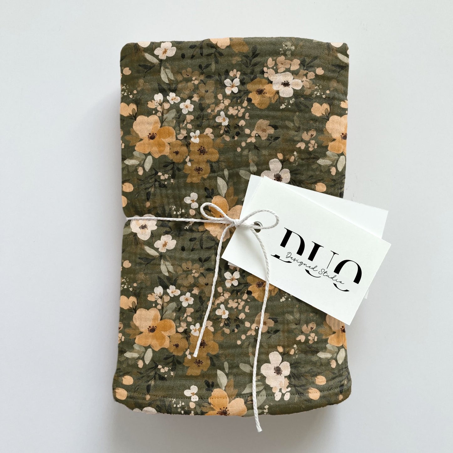 Fall Ditsy Blooms Digital Seamless Pattern