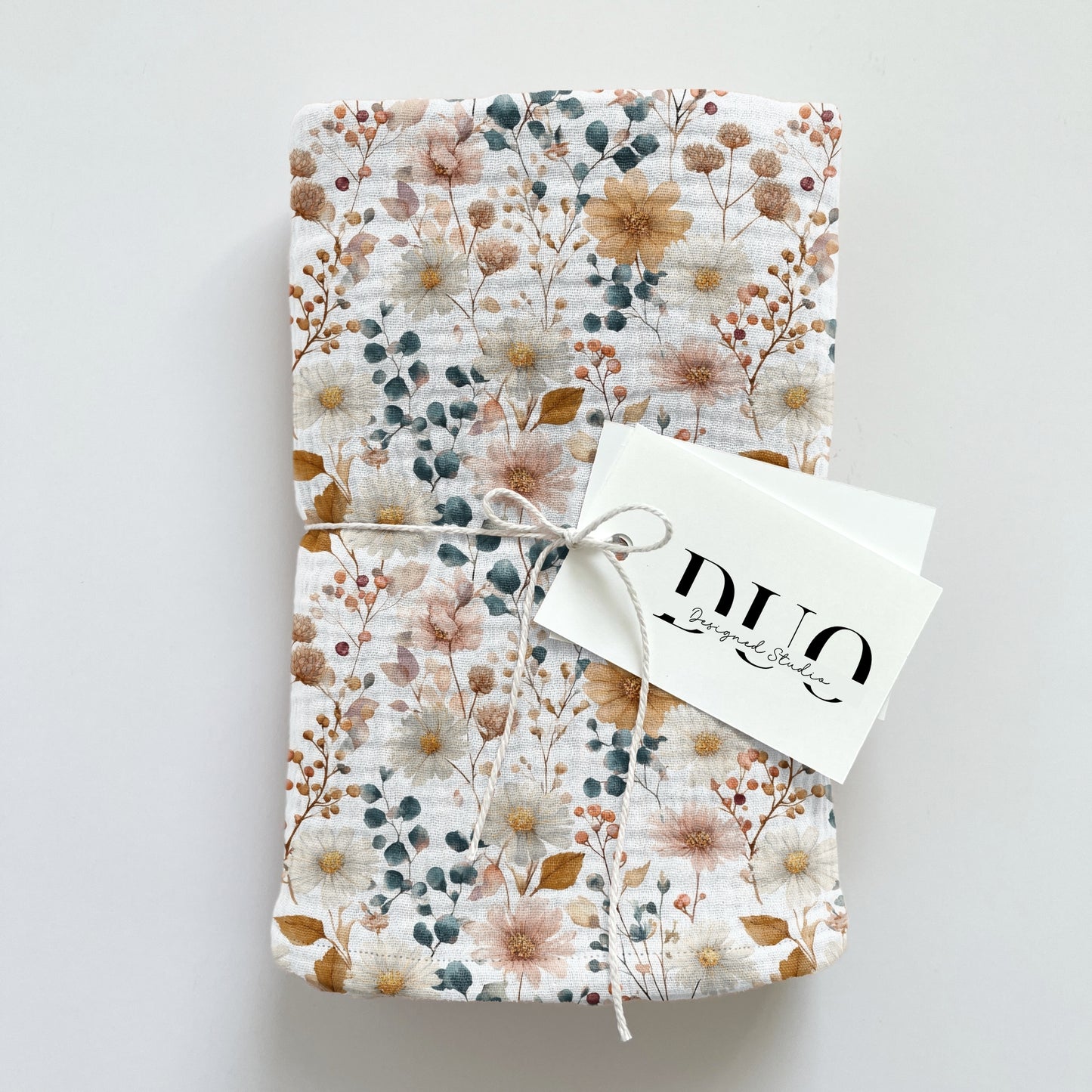 Fall Floral Digital Seamless Pattern