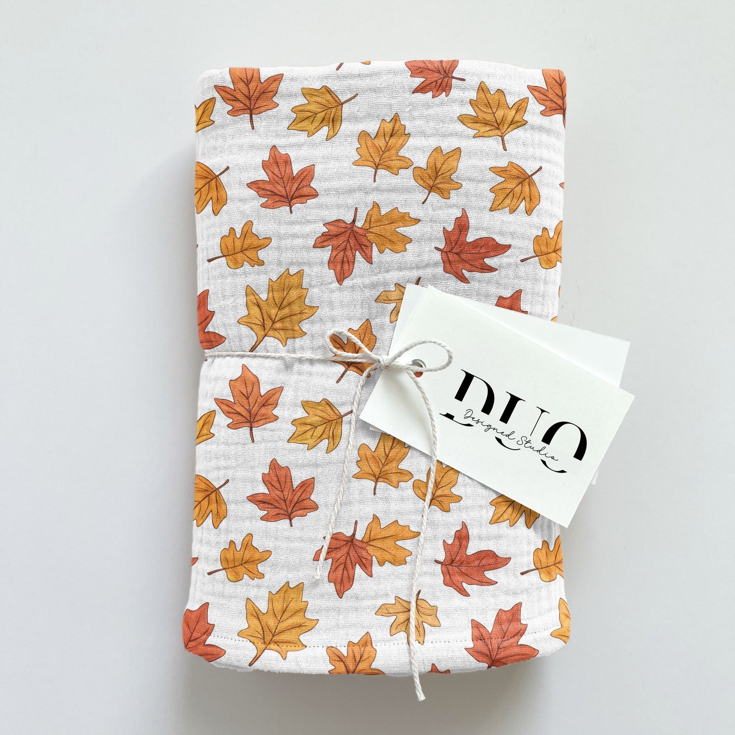 Fall Leaves Digital Seamless Pattern