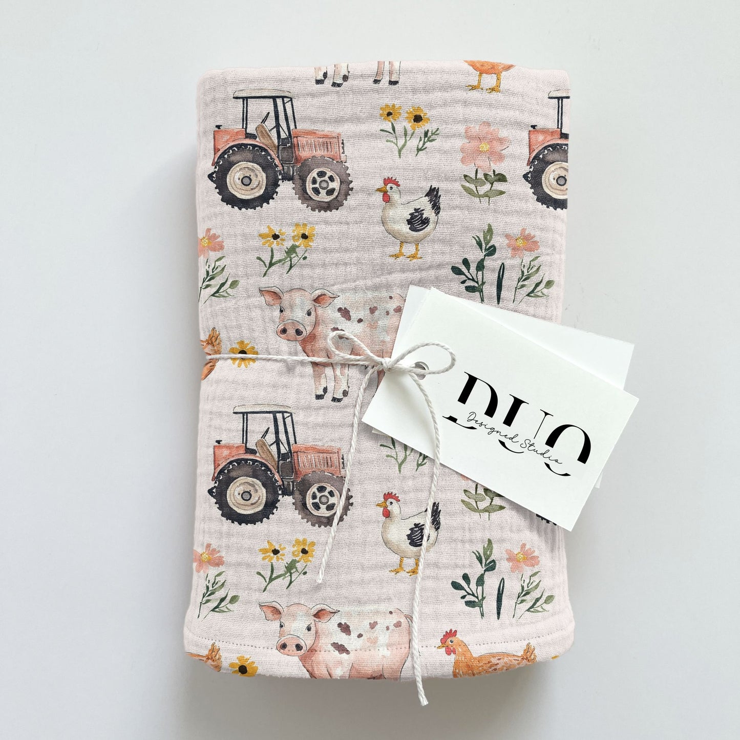Floral Farm Digital Seamless Pattern