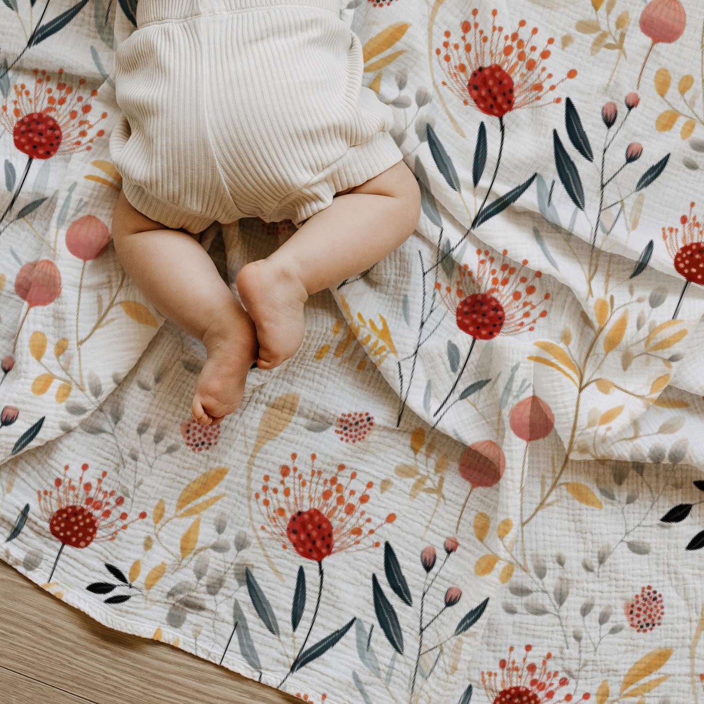 Floral Nature Digital Seamless Pattern