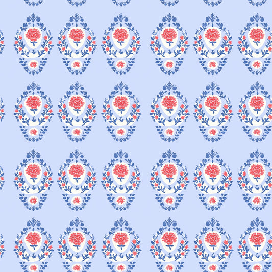 Floral Repeating Digital Seamless Pattern