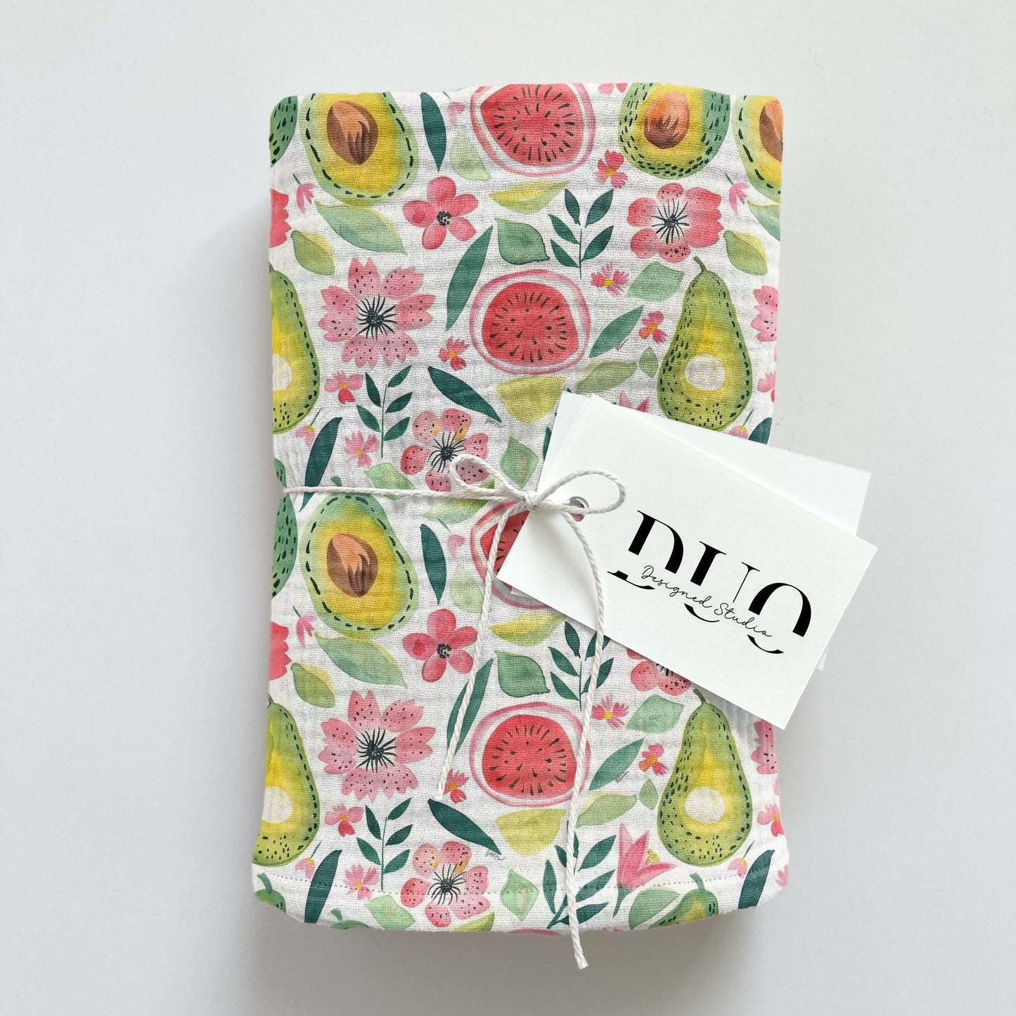 Floral Watermelon Digital Seamless Pattern